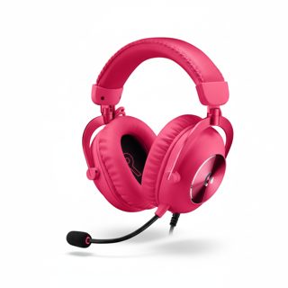 Logitech PRO X 2 X Wireless LIGHTSPEED Wireless And Bluetooth Gaming Pink 981-001275
