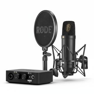 Rode AI-1 NT1 Signature Studio Kit MK2 Complete Studio Set Black NT1S- KIT MK2