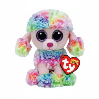 Ty Beanie Boos Rainbow Multicolor Poodle Plush 62cm