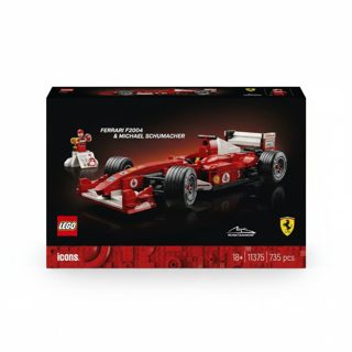 LEGO F2004 Icons Ferrari And Michael Schumacher 11375