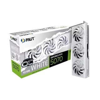 Palit RTX-5070 GPU White OC GeForce GDDR7 3x White NE75070U19K9-GB2050W