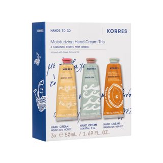 Korres Moisturising Hand Cream Trio Set