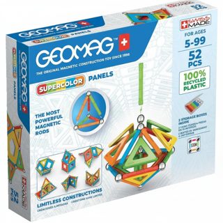 Geomag Supercolor Panels Magnetic Rods 52-pack 52pcs