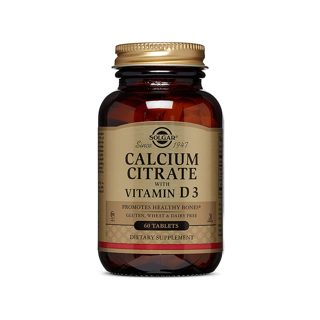 Solgar Calcium Citrate me vitaminë D3