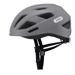 Abus Urban masa L Kokore Per Biciklete Dhe Scooter Drite LED Me Ventilim Ngjyra Gri