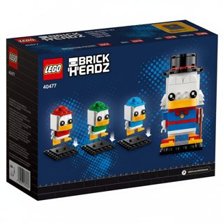 LEGO LOUIE-40477 BrickHeadz Scrooge McDuck Huey Duey