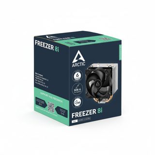 Freezer Arctic LGA1851/1700 Cooler 8i Air Cooler Max TDP Only 100W