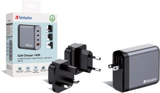 Karikues Verbatim 140W GaN Muri 4 Porta USB I Zi