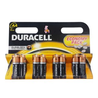 Duracell Basic AA LR6 MN1500 BATERI 8