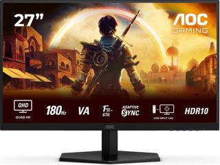 Aoc G4 Q27G42XNE Gaming QHD 2560x1440p 180Hz VA Black 1Y