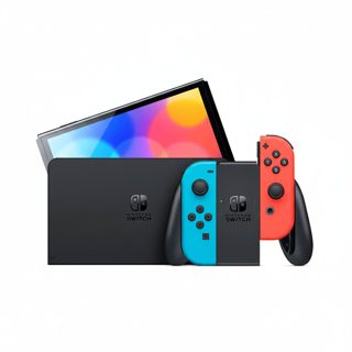 Nintendo Switch Console Oled Neon Blue Red