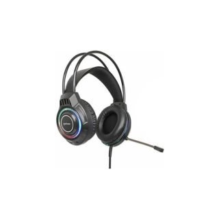 Manhattan RGB LED Over-Ear USB Gaming Headset Wired