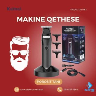 Kemei KM-1753 Makine Qethese