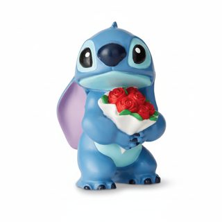 Disney Stitch With Roses Figure
