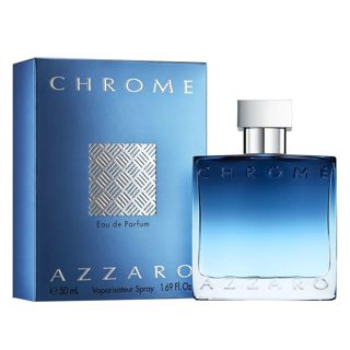 Azzaro Chrome Parfum Per Meshkuj EDP 50 Dhe Blu 1 50ml