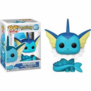 Funko GAMES-627 Figure Pop! Vinyl Pokémon Vaporeon Aquali-Aquana