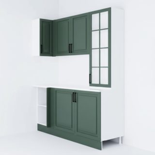 Zeleni 160cm Kuzhine Modul Kendor