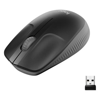 Logitech M190 Wireless Optical 1000 DPI 18-Month Battery Black