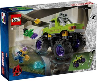 LEGO Marvel The Hulk Truck vs. Thanos 76312