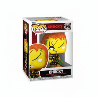 Funko Pop! Movies 1249: Chucky Vintage (Halloween) Figure