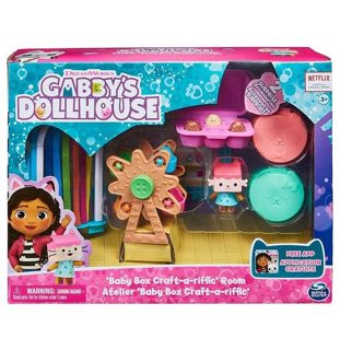 Gabby's Dollhouse Deluxe Room Craft Room Playset S