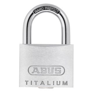 Abus 64TI/50 B/EFSPP Dry B Trup Kompakt Prej Alumini TITALIUM Haku Çelik I Fortë Special Me Nano Protekt Me Çelësa