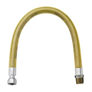 2 Për Gaz ELIK/INOKS/PVC200 Tub Fleksibël Çelik X 1 M-F