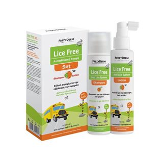 Frezyderm Lice Free Set Shampoo Lotion