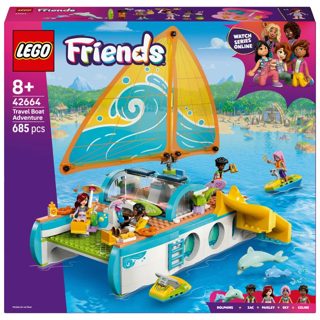 LEGO SET-42664 Friends Travel Boat Adventure