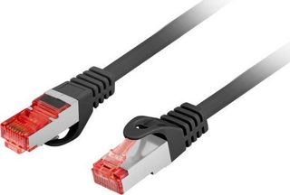 Kabllo Lanberg Patchcord Cat.6 FTP Rrjeti 1m LSZH E Zezë