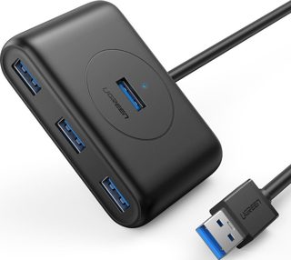 Ugreen 20291 HUB USB-A 3.0 To 4x USB-A 3.0 1m Black