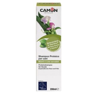 Camon Shampo natyrale per qen, Protein, 200 ml, per rigjenerim lekure 200ml