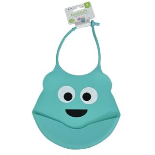 Cangaroo Gushore për bebe Silikon 30x20 Blu 1 30x20cm