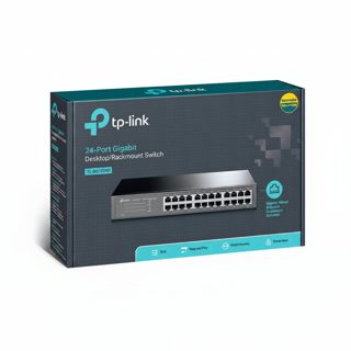 Tp-link TL-SG1024D Switch 24 Ports Gigabit Ethernet 10 Unmanaged 1U