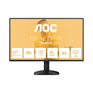 Aoc 27B31H Home Office FHD 1920x1080p IPS 120Hz Black 1Y