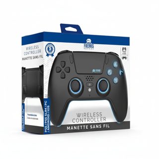 Controller Freaks And Geeks Wireless Black LED