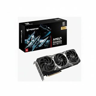 Acer Predator GDDR6 Z4GWW GPU BiFrost OC Radeon RX 9070 3x Black Silver DP