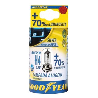 Goodyear Silber BT-77008 Lambe Makine H4 12 B1 55W 12V