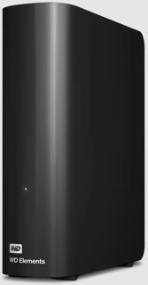 Western Digital Elements Desktop 20TB Disk I Jashtëm WD I Zi