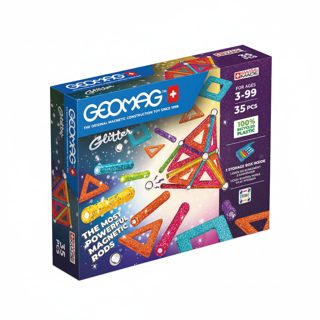Geomag Glitter 35pcs 35-pack Magnetic Geometry