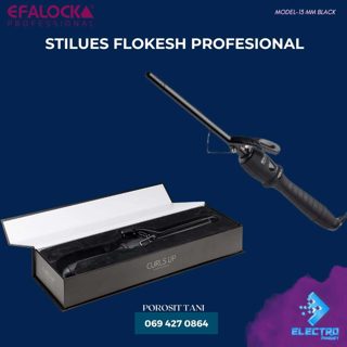 Efalock Profesional 13 mm Stilues Flokesh Black 13mm