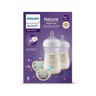 Avent Natural Response Baby Bottle Set