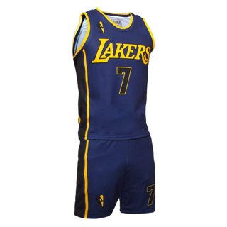 4u Sports LA Lakers Uniforme Basketbolli Per Femije James Masa 12 Vjec Kostumi 2 Ngjyra Lejla