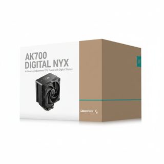 Deepcool AK700 Cooler DIGITAL NYX Air Cooler Max TDP Black R- -BKNNMN-GJD-1 280W