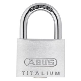 Abus 64TI/45 B/EFSPP Dry B Trup Kompakt Prej Alumini TITALIUM Haku Çelik I Fortë Special Me Nano Protekt Me Çelësa