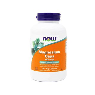 Now Magnesium Veg Caps 400mg