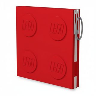 LEGO Locking Agenda With Gel Pen -Red
