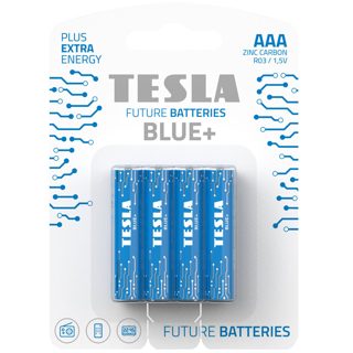 Tesla Blue AAA BATERI *4