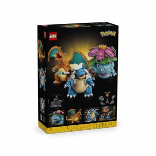 LEGO Pokemon Venusaur, Charizard and Blastoise 72153