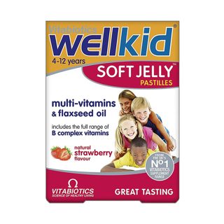 Vitabiotics Wellkid Softjelly Strawberry flavour